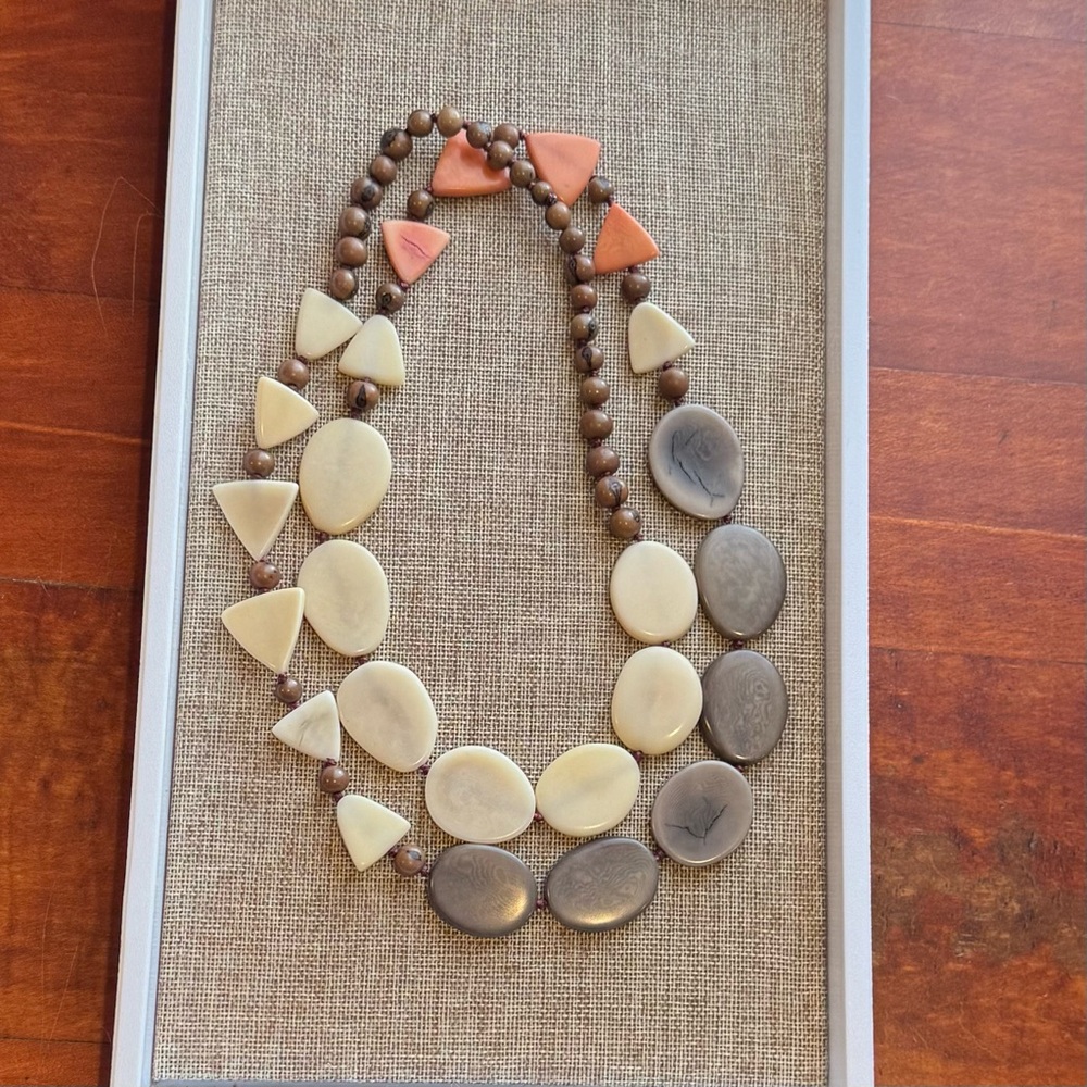 Noonday Collection Multi-Color Seeds Necklace - Picture 2 of 3